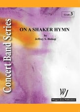 On a Shaker Hymn Concert Band sheet music cover